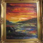 518 8608 OIL PAINTING